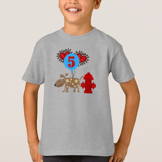 Camisetas e presentes de 5 de Cão (Frente)