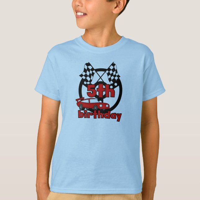 Camisetas e presentes de 5 de corridas de carros (Frente)