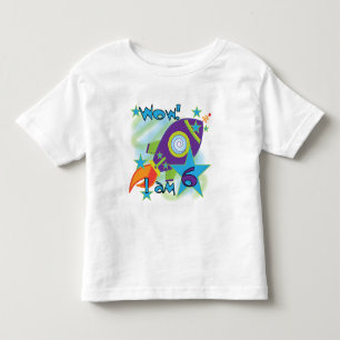 Camisetas e presentes de 6 de Aniversário de Navio