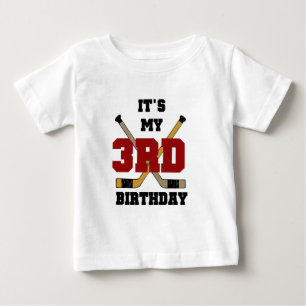 Camisetas e presentes de aniversário de 3 anos de