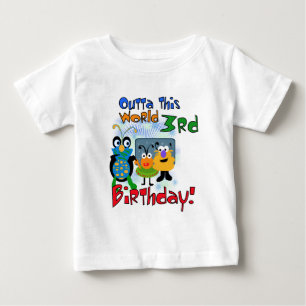 Camisetas e presentes de aniversário de 3 anos de