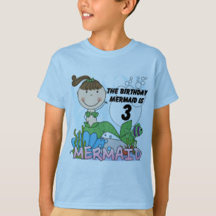 Camisetas e presentes de aniversário de 3 anos de