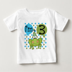 Camisetas e presentes de aniversário de 3 anos Sap