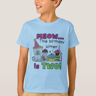Camisetas e presentes de aniversário de Kitten seg