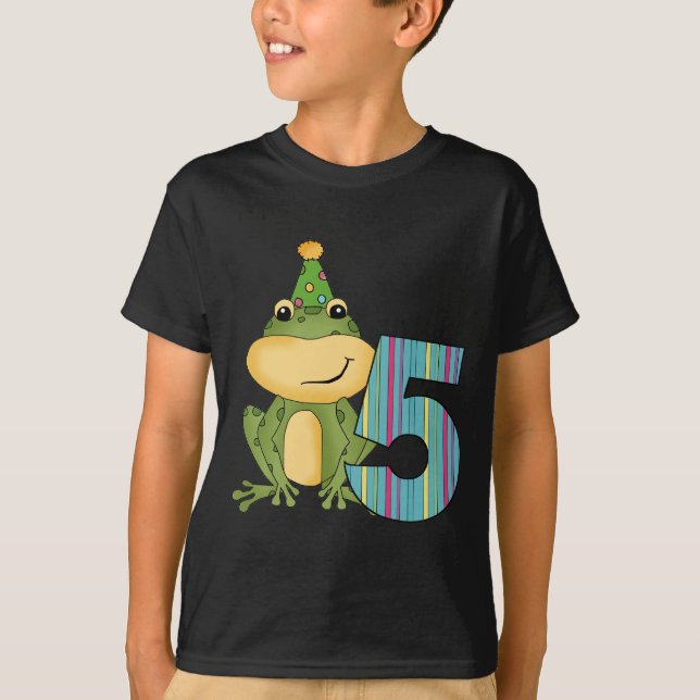 Camisetas e presentes de aniversário do 5 do Parti (Frente)