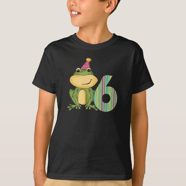 Camisetas e presentes de aniversário do 6 do Parti (Frente)