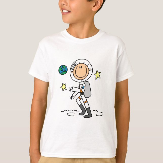 Camisetas e presentes de astronauta básicos (Frente)