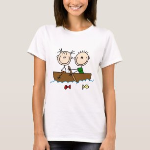 Camisetas e Presentes de Barco de Pesca com Boneco