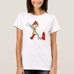 Camisetas e Presentes de Bombeira com Mangueira