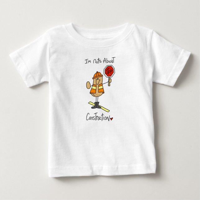 Camisetas e Presentes de Construção Nuts (Frente)