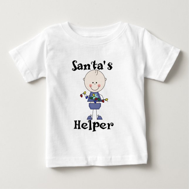 Camisetas e presentes de férias do papai noel do A (Frente)