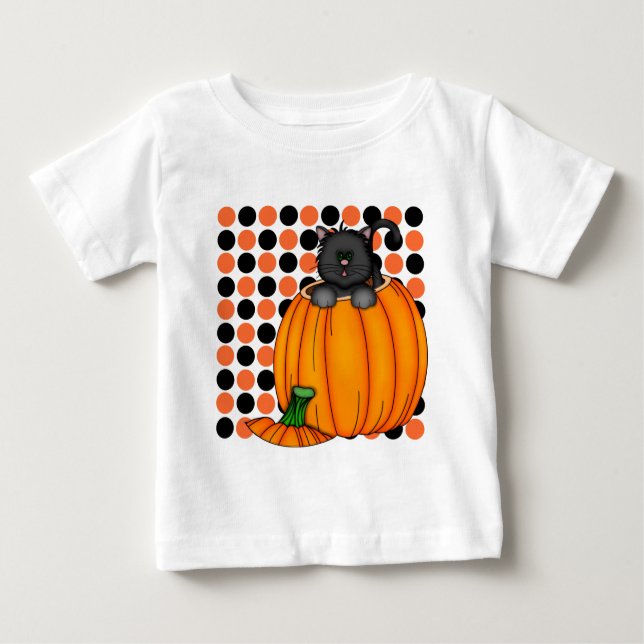 Camisetas e presentes de gato do Halloween (Frente)