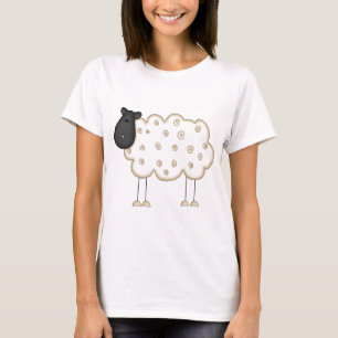 Camisetas e Presentes de Ovelha em Formato de Bone