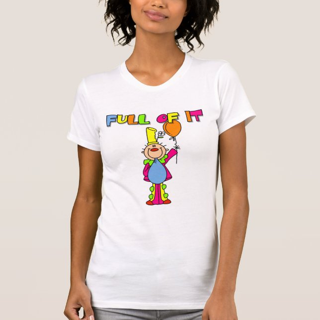 Camisetas e Presentes de Palhaço Divertido (Frente)