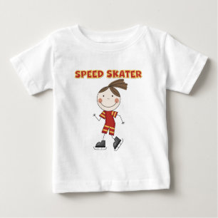 Camisetas e presentes de patinador de velocidade