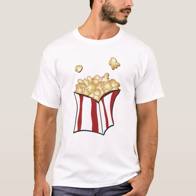 Camisetas e presentes de pipoca (Frente)