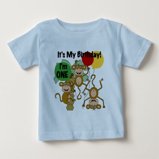 Camisetas e presentes de primeiro aniversario de s (Frente)