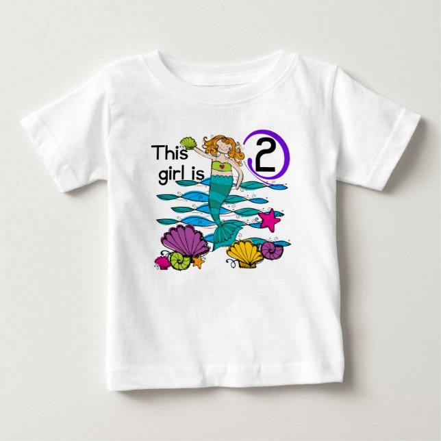 Camisetas e presentes de segundo aniversário de se (Frente)