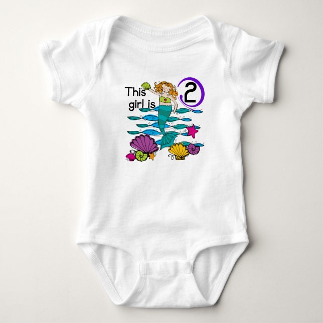 Camisetas e presentes de segundo aniversário de se (Frente)