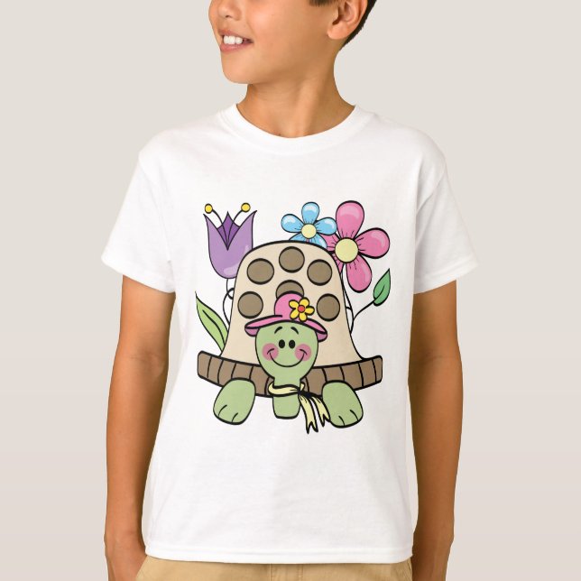 Camisetas e presentes de tartaruga em Springtime (Frente)