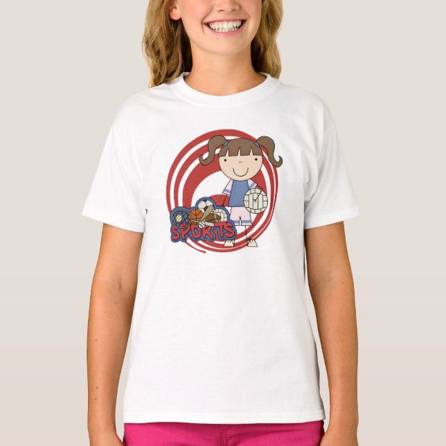 Camisetas e presentes de vôlei para desportistas (Frente)