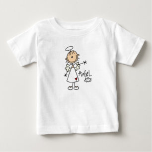 Camisetas e Presentes do Anjo em Figuras de Palito