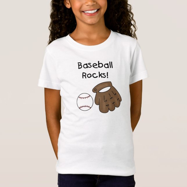 Camisetas e Presentes do Baseball Rocks (Frente)
