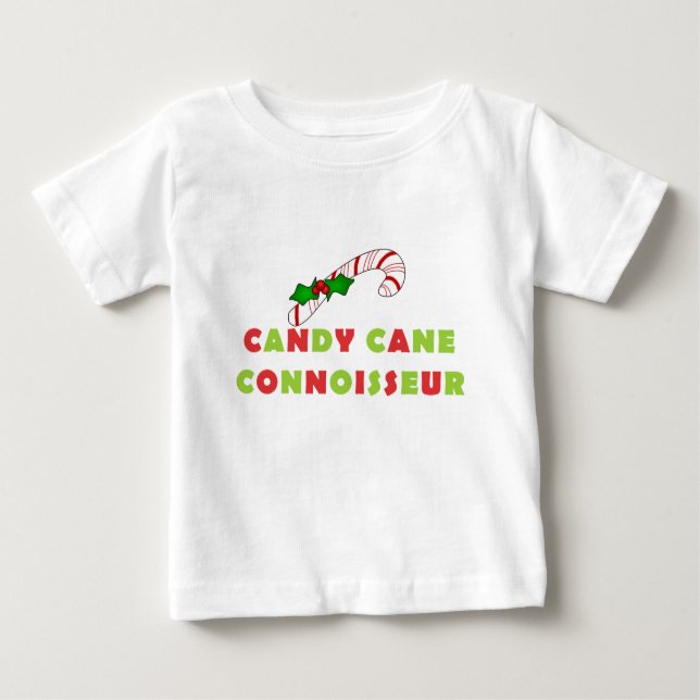 Camisetas e presentes do Connomissor Candy Cane (Frente)