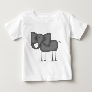 Camisetas e presentes do Elefante com Figura Stick