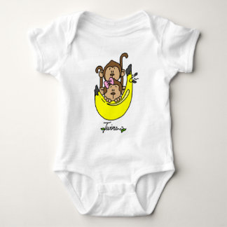 Camisetas e presentes do Macaco Twin Boy e Raparig