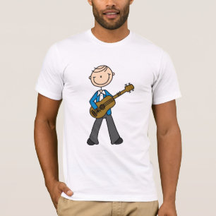 Camisetas e Presentes do Tocador de Guitarra em Bo