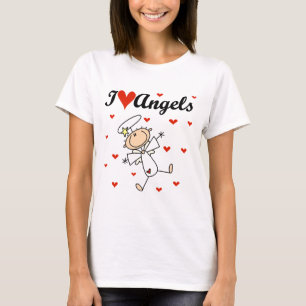 Camisetas e Presentes Eu Amo Anjos