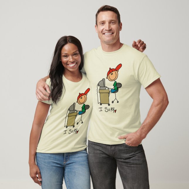 Camisetas e Presentes Eu Surfo Na Web (Unissex)