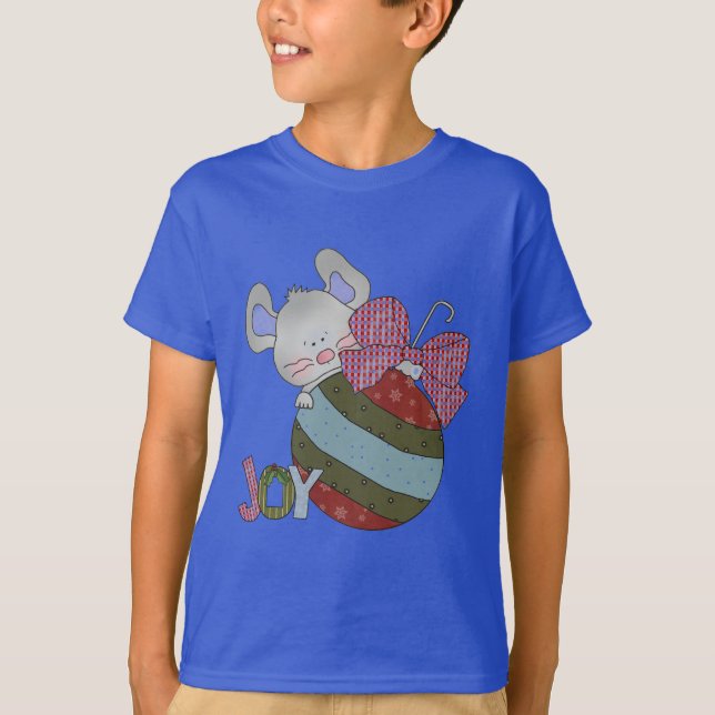 Camisetas e presentes no feriado do mouse Joy (Frente)