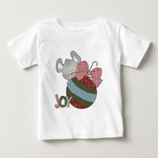 Camisetas e presentes no feriado do mouse Joy (Frente)
