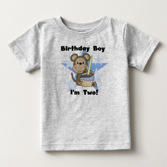 Camisetas e presentes para segundos aniversários d (Frente)