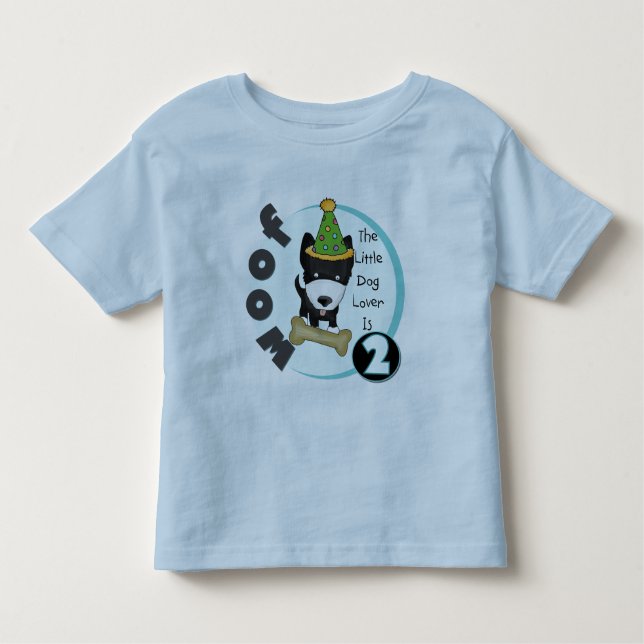 Camisetas e presentes para segundos aniversários d (Frente)