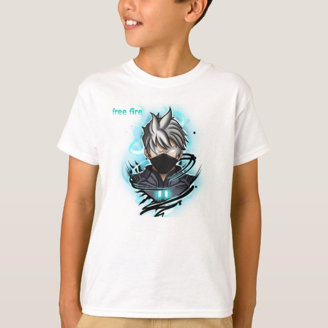 Camisetas e roupas de fogo gratuito (Frente)