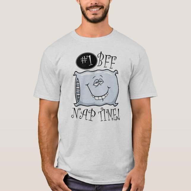 Camisetas engraçadas, #1 BFF (Frente)