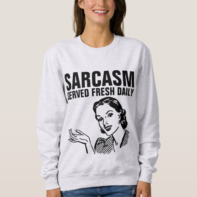 Camisetas engraçadas com sarcasmo retrô para donas (Frente)