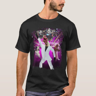 Camisetas engraçadas de dança de galinha de Disco