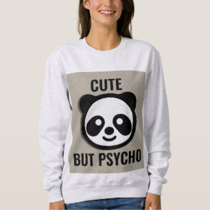 CAMISETAS ENGRAÇADAS DE URSO PANDA FOFO MAS PSICOP