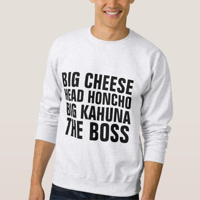 Camisetas engraçadas do CHEFE GRANDE KAHUNA (Frente)