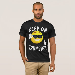 Camisetas engraçadas do Donald Trump, CONTINUE TRU