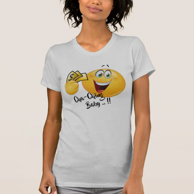 Emojies em modelos de camisetas