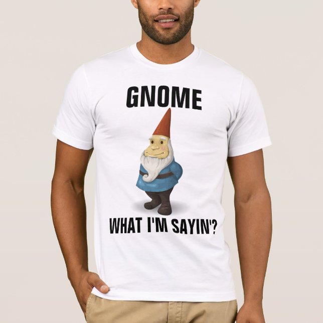 CAMISETAS ENGRAÇADAS DO GNOME (Frente)
