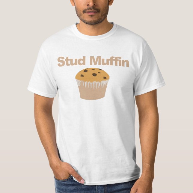 Camisetas engraçadas do muffin do parafuso (Frente)
