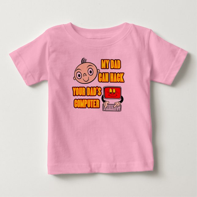 Camisetas engraçadas dos miúdos e presente (Frente)