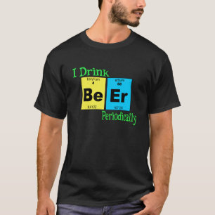 Camisetas engraçadas: Eu bebo a cerveja