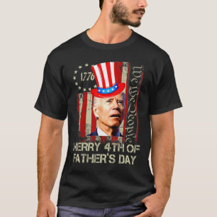 Camisetas engraçadas Joe Biden Feliz 4 de Dia dos